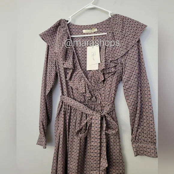 Christy Dawn The Vivian Dress Winter Garden Plaid  - Picture 4 of 6